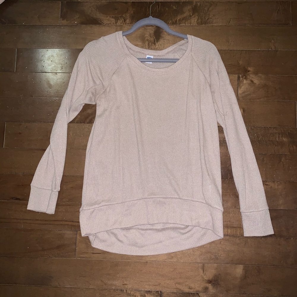 Old Navy cream sweater